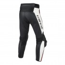 MISANO LEATHER Pants-Black/White/Red-Fluo thumbnail